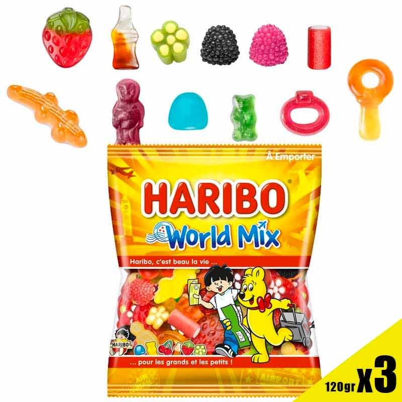 World Mix Haribo 120g World Mix Haribo 120g