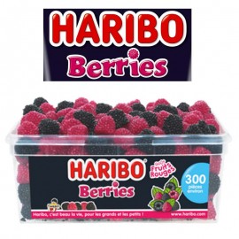 Berries Haribo, boîte de 300 pièces