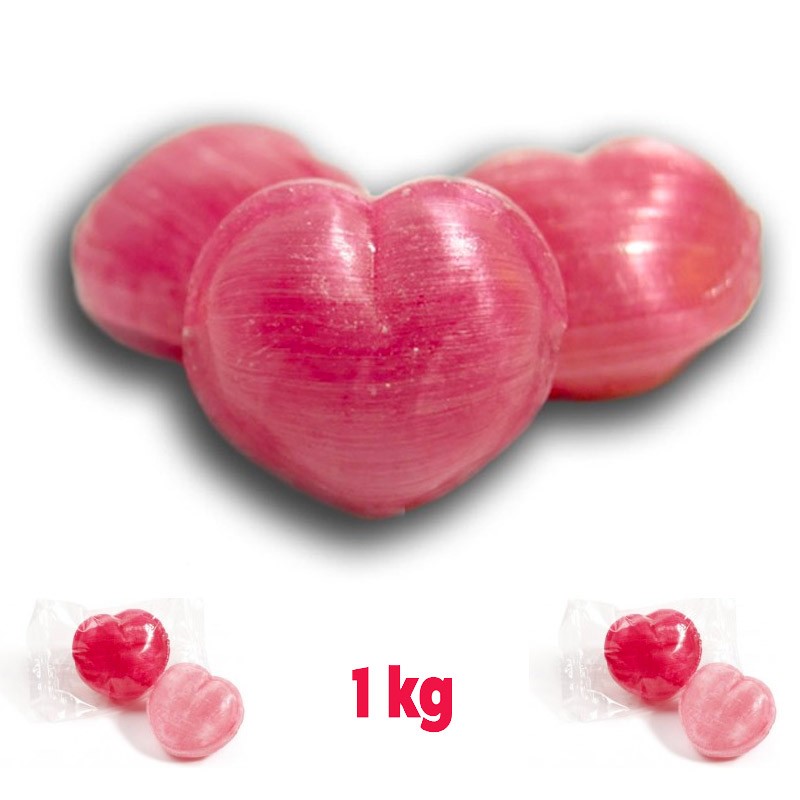 Coeur'poudre, bonbon en forme de coeur, bonbon saint valentin