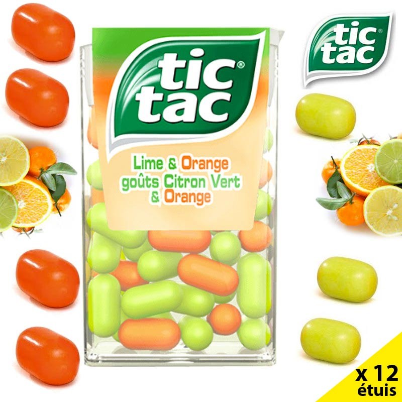 12 tic tac orange citron