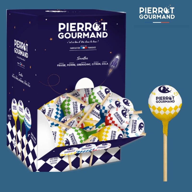 Sucettes boules pierrot gourmand