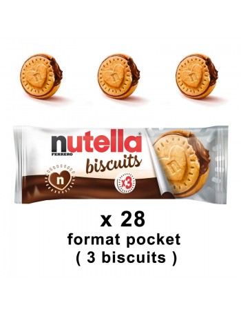 Nutella biscuit pocket x 3,...