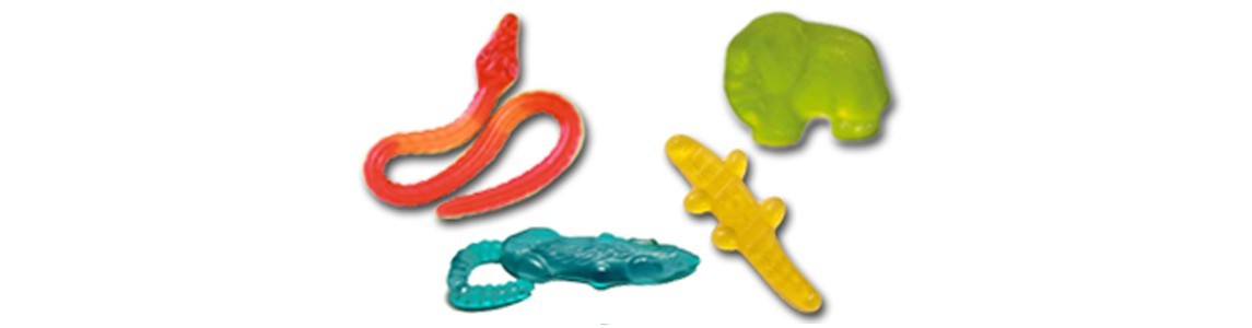 Animaux en bonbons, bonbon en forme d'animaux, bonbon bête, candy