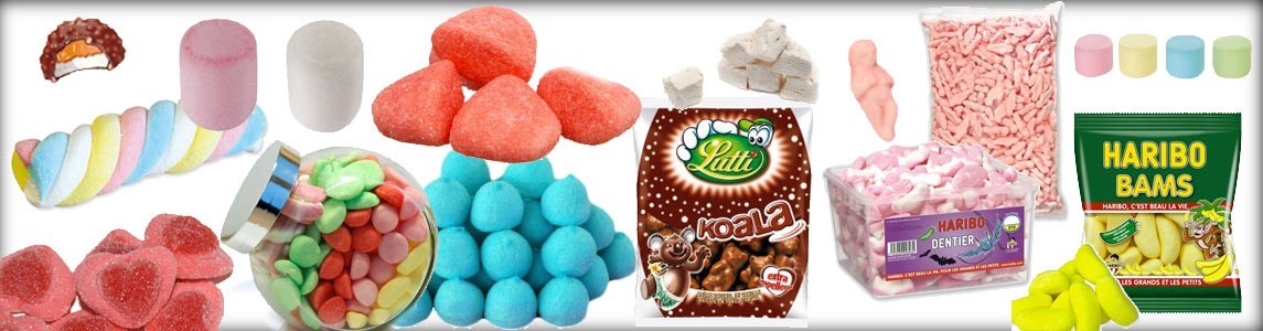 bonbon guimauve, chamallows original, bonbon chamallows