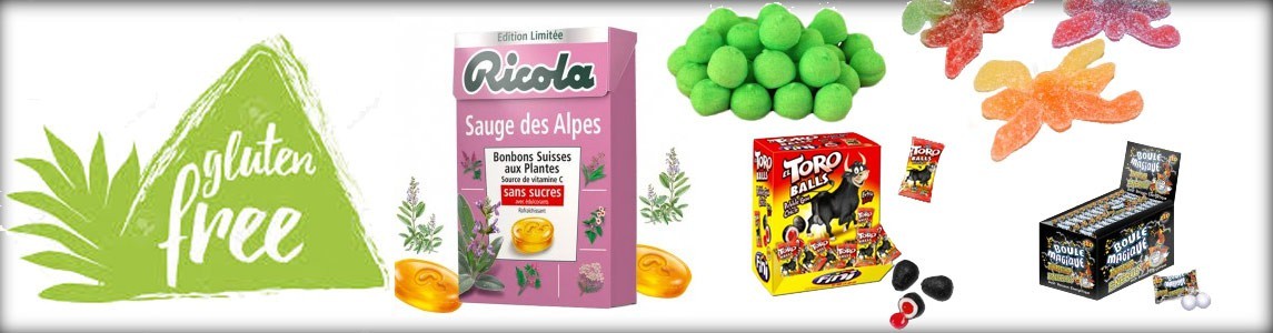 bonbon régime sans gluten ni cholestérol
