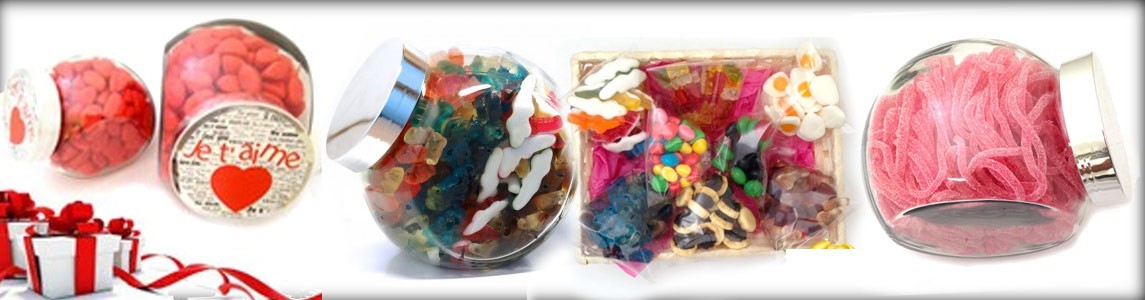Bonbonnières cadeau Haribo, idée cadeau Haribo, bonbon à offrir