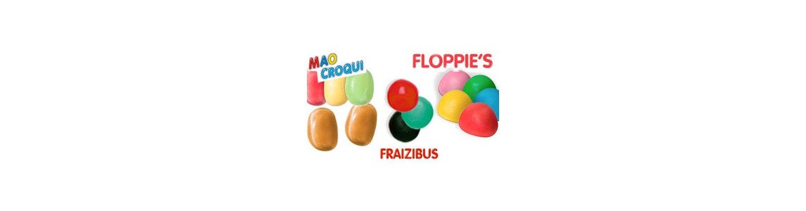 Floppie's - Fraizibus - Mao Croqui - Floppy - Bonbon Haribo Floppies