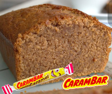 cake aux bonbons carambar caramel